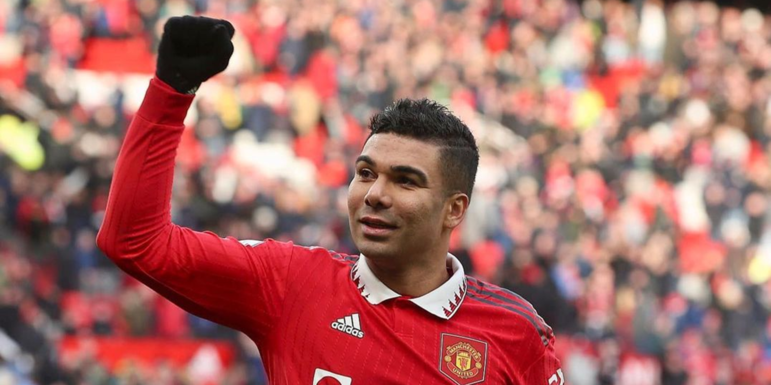 Enjoy the Casemiro Show. The Manchester United midfielder showed his graceful side in the FA Cup win over Reading as he scored twice